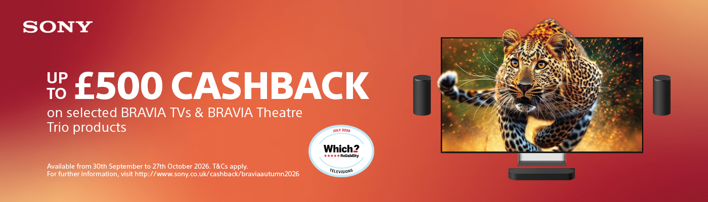 Sony Autumn Cashback Offer