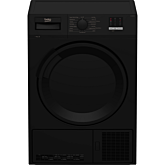 Beko DTLCE80051B Tumble Dryer - Black, 8Kg Condenser
