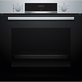 Bosch HQA534BS3B Single Oven - Series 4 - Steam Function - Stainless Steel 