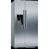 Bosch KAD93AIERG 90cm No Frost American Fridge Freezer - Brushed Steel