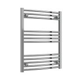 Geyser CPO0860CC Towel Rail, 800X600, Curved, Thermostatic Electric 300Watt