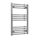 Geyser R-TCCL-800X500-T Towel Rail, 800X500, Curved, Thermostatic Electric 300Watt
