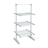 Igenix IGHA02236S 3 Tiered Heated Clothes Airer / Dryer 300 Watt - Silver