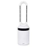 Igenix IGHF07728W Tower Heater 2Kw 2-In-1 Bladeless Ptc Fan Heater White 
