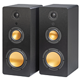 Mitchell Acoustics USTREAM THREE Active stereo wireless Speakers - Black
