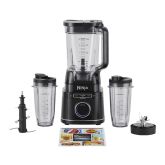 Ninja TB301UK Detect Duo Power Blender Pro & Single Serve - Black