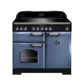 Rangemaster Aga CDL100EISB/C Range Cooker Stone Blue 100cm Induction