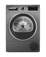 Bosch WQG245R2GB Heat Pump Tumble Dryer 9Kg, Graphite Grey. Energy A+++