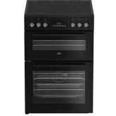 Beko EDC6731K Ceramic 60cm Cooker - Black