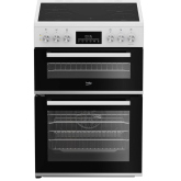 Beko EDC6731W Ceramic 60cm Cooker - White