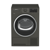 Blomberg LTK38030G Condenser Tumble Dryer, Graphite, 8Kg