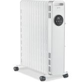 Igenix IG2626 Digital Oil Filled Heater 2.5kW - White