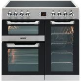 Leisure CS90D530X 90cm Electric Range Cooker with Induction Hob - Stainless Steel