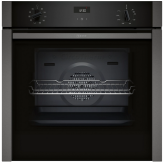 Neff B3ACE4AG3B Single Oven Slide & Hide - Graphite