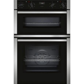 Neff U1ACE2HN0B Built In Double Oven - 59.4Cm - Stainless Steel