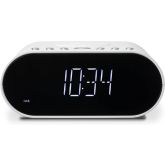 Roberts Radio ORT-CHARGEDW DAB Alarm Clock Radio With Wireless Smartphone Charging - White