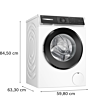 Bosch WGH254A0GB Washing Machine - Series 6 - 10kg - 1400rpm - iDos - White 