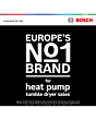 Bosch WQH246DRGB Tumble Dryer - Series 6 - Heat Pump Condensor - 9kg - Graphite