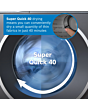 Bosch WQH246DRGB Tumble Dryer - Series 6 - Heat Pump Condensor - 9kg - Graphite