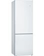 KGE49AWCAG, Free-standing fridge-freezer with freezer at bottom