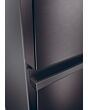 Haier HTW5618EWMP 59.5cm 3D Fridge Freezer - Dark Inox