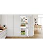 KIN86NSE0G, Built-in fridge-freezer with freezer at bottom