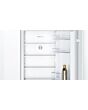 KIN86NSE0G, Built-in fridge-freezer with freezer at bottom