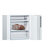 KGE49AWCAG, Free-standing fridge-freezer with freezer at bottom