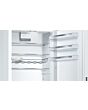 KGE49AWCAG, Free-standing fridge-freezer with freezer at bottom