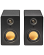 Mitchell Acoustics USTREAM ONE Active Stereo Wireless Speakers - Black