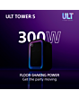 Sony SRSULT500.CEL Wireless ULT Tower 5 Deep Bass Party Speaker with DJ Input - Black