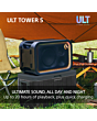 Sony SRSULT500.CEL Wireless ULT Tower 5 Deep Bass Party Speaker with DJ Input - Black