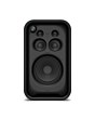 Sony SRSULT700.CEL Wireless ULT Tower 7 Deep Bass Party Speaker with 360 Party sound + DJ Input - Bl