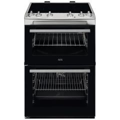 AEG CIX6500ABM Freestanding Induction 60cm Cooker - Stainless Steel