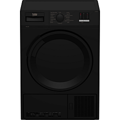 Beko DTLCE80051B Tumble Dryer - Black, 8Kg Condenser