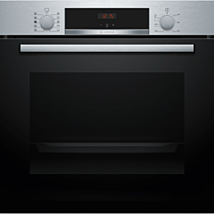 Bosch HQA534BS3B Single Oven - Series 4 - Steam Function - Stainless Steel 