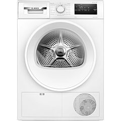 Bosch WTH85225GB Tumble Dryer - Series 4 - Heat Pump Condenser - 8kg - White