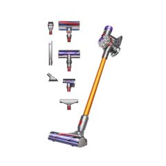 Dyson V8ABS-2023 Cordless Stick Vacuum Cleaner - 40 Minutes Run Time - Silver/Yellow