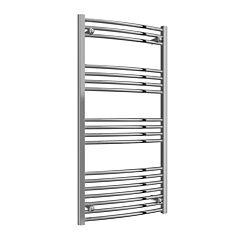 Geyser R-TCCL-1200X600-T Towel Rail, 1200X600, Curved, Thermostatic Electric 600Watt