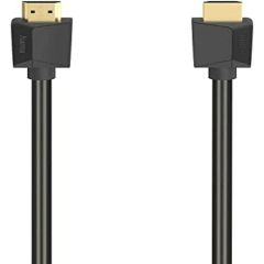 Hama 00205007 High-Speed HDMI Cable 5m, 4K, Plug - Plug, Ethernet 