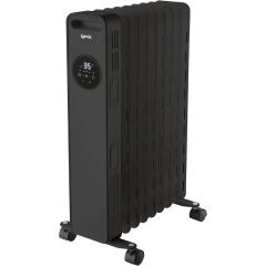 Igenix IG2621BL Digital Oil Filled Heater 2Kw - Black