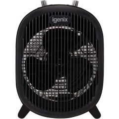 Igenix IG9022 Fan Heater 2Kw/1Kw - Black