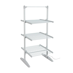 Igenix IGHA02236S 3 Tiered Heated Clothes Airer / Dryer 300 Watt - Silver