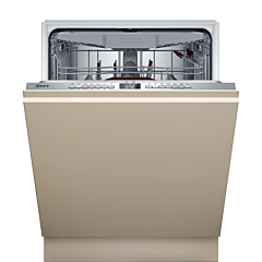 Neff S195HCX17G Built In Dishwasher, Vario Hinge, 81.5Cm Height,14 Place Setting, 