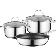 Neff Z943SE0 Berghoff Induction 3-Piece Pan Set - Stainless Steel 