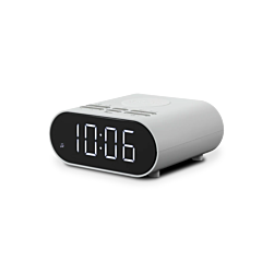 Roberts Radio ORT-CHARGEDW DAB Alarm Clock Radio With Wireless Smartphone Charging - White