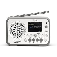 Roberts Radio PLAY20 Radio And Bluetooth Player - White