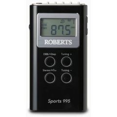 Roberts Radio SPORTS995 Portable Radio - Black