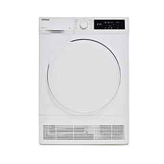Sensis TDCF018BW Tumble Dryer - Condenser - 8kg - White 