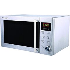 Sharp R28STM Microwave 23Ltr 800W Stainless Steel